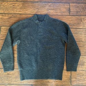 Filson 20067986 Charcoal 5GG Wool Peru Henley Smal